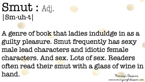 definition of smutty books